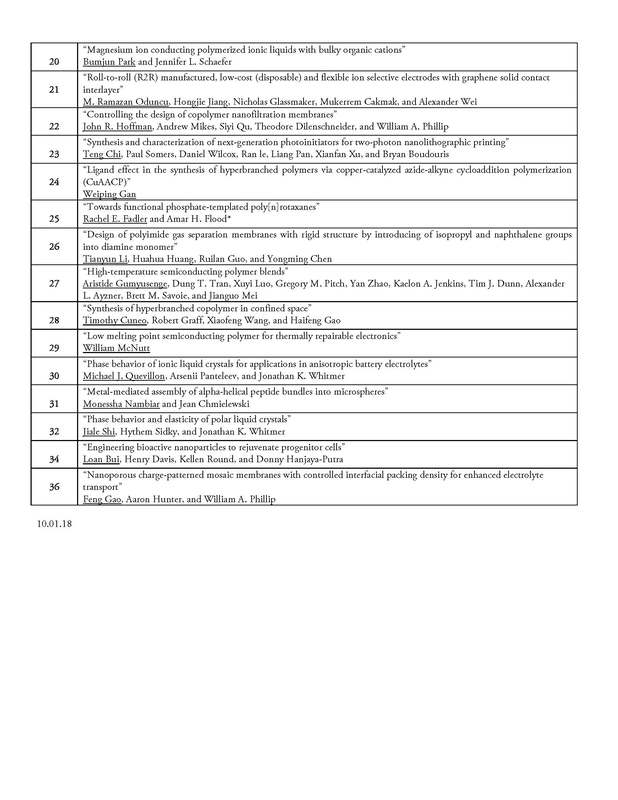 5th annual Notre-Dame Purdue Symposium, program page 7